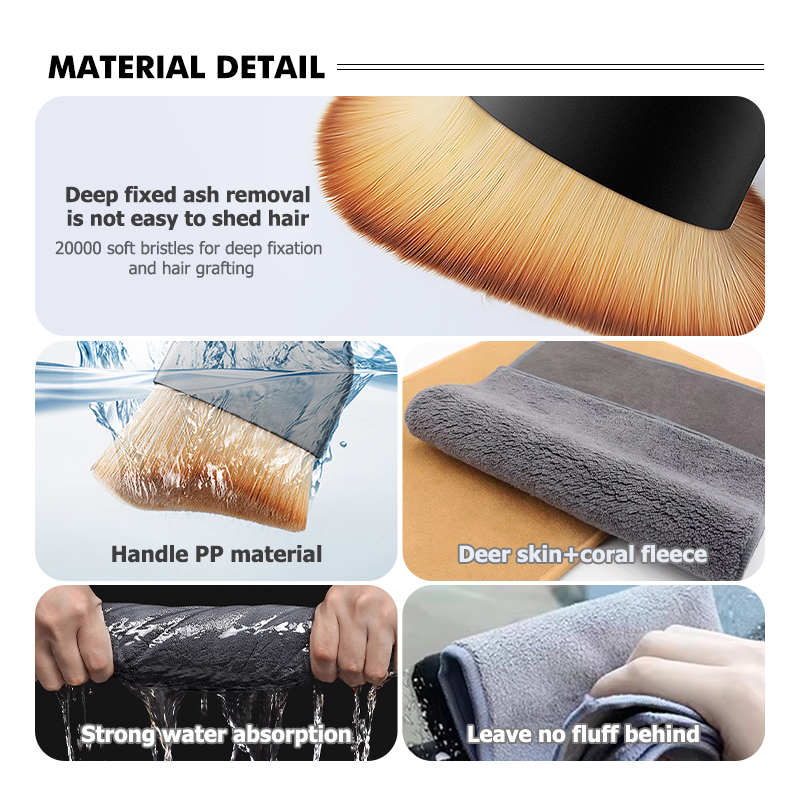 Car Soft Brush With Wash Towel - огляд і ціна Car Cleaning Brush