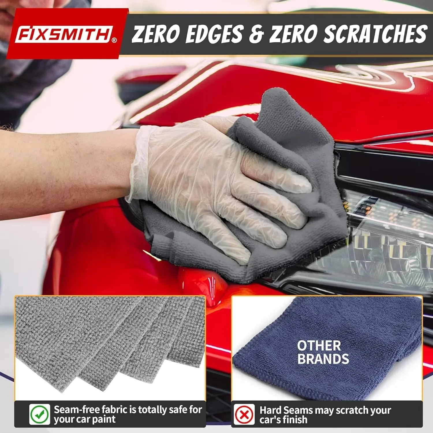 Reusable Thicken Microfiber Cl - огляд і ціна Microfiber Towel Detailing