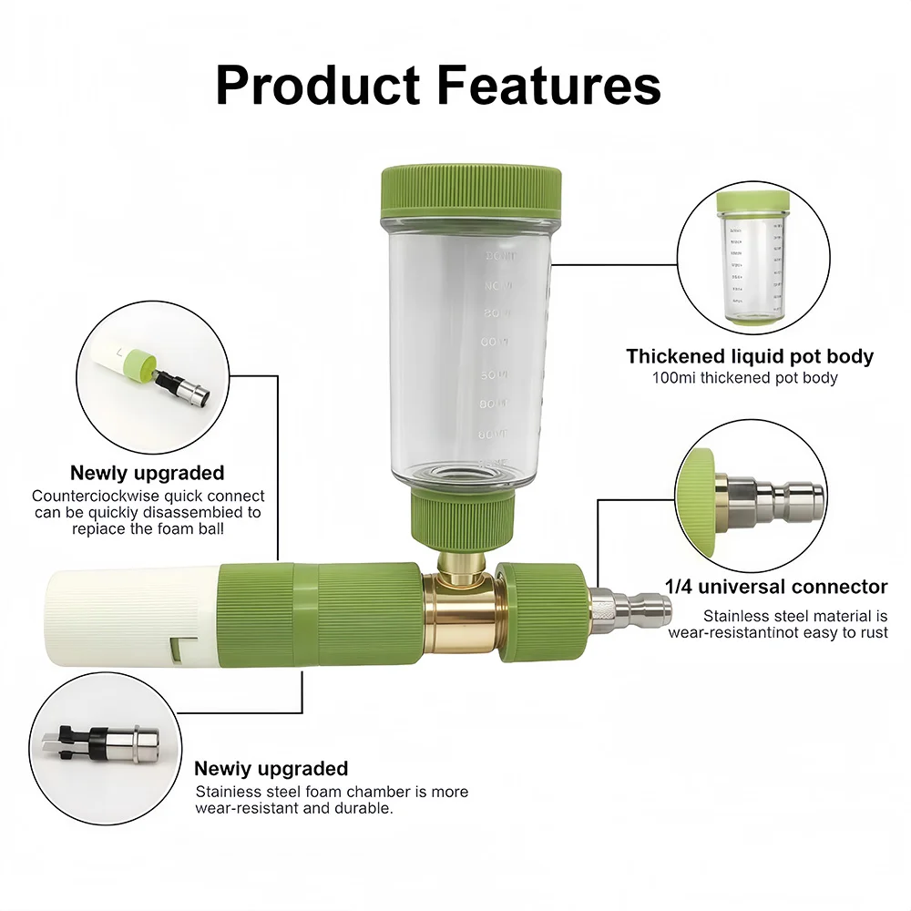 High Pressure Car Wash Foam Ca - огляд і ціна Pressure Washer Foam Gun