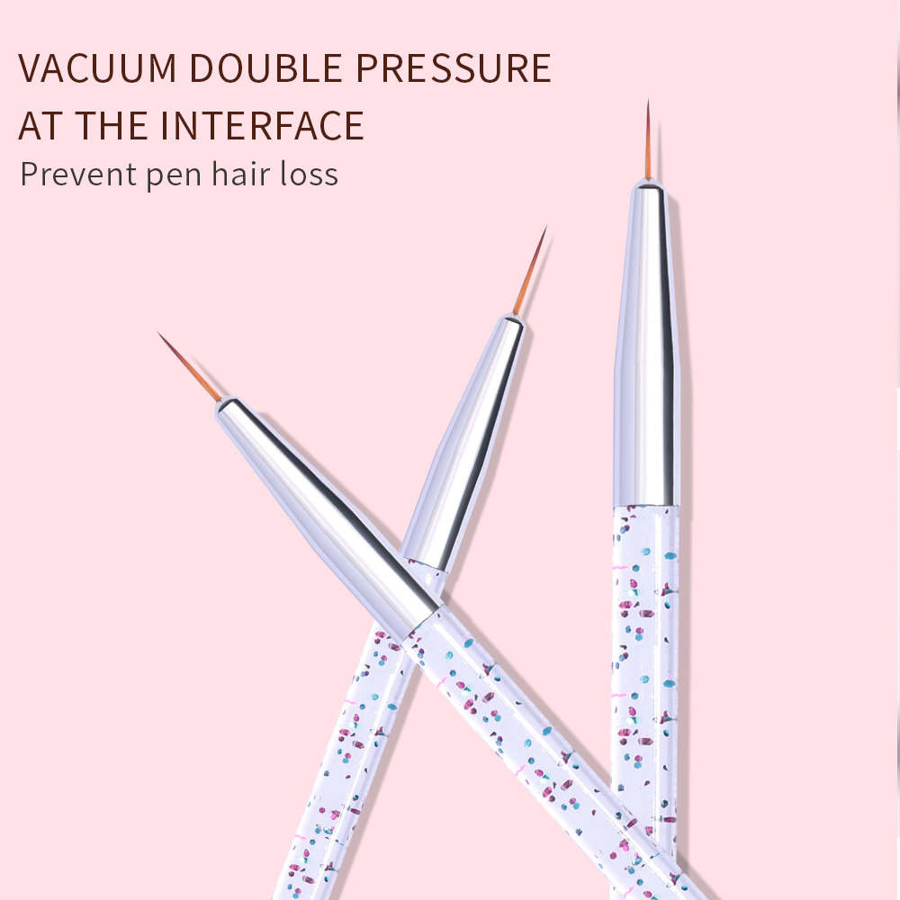 LINMANDA 3Pcs Nail Art Pen Set - огляд і ціна Detailing Brush Set