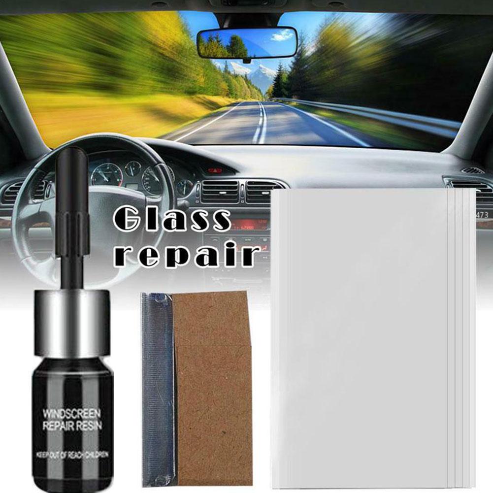 Car Glass Scratch Repair Fluid - огляд і ціна Glass Cleaner Streak