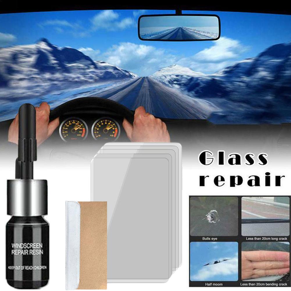 Car Glass Scratch Repair Fluid - огляд і ціна Glass Cleaner Streak