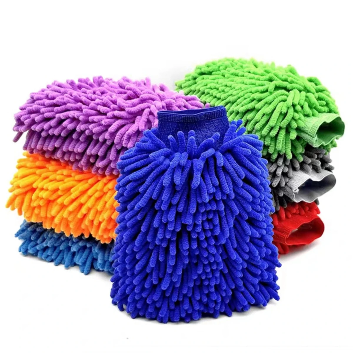 1/2pcs Car Wash Glove Coral Mi - огляд і ціна Detailing Brush Set