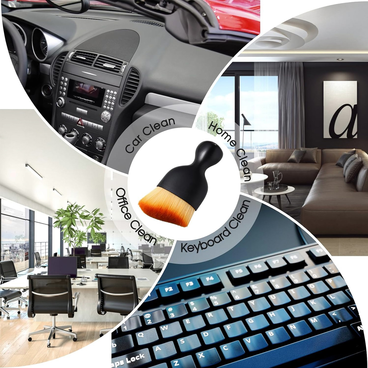 Car Interior Cleaning Brush Ai - огляд і ціна Dirt Brush Interior