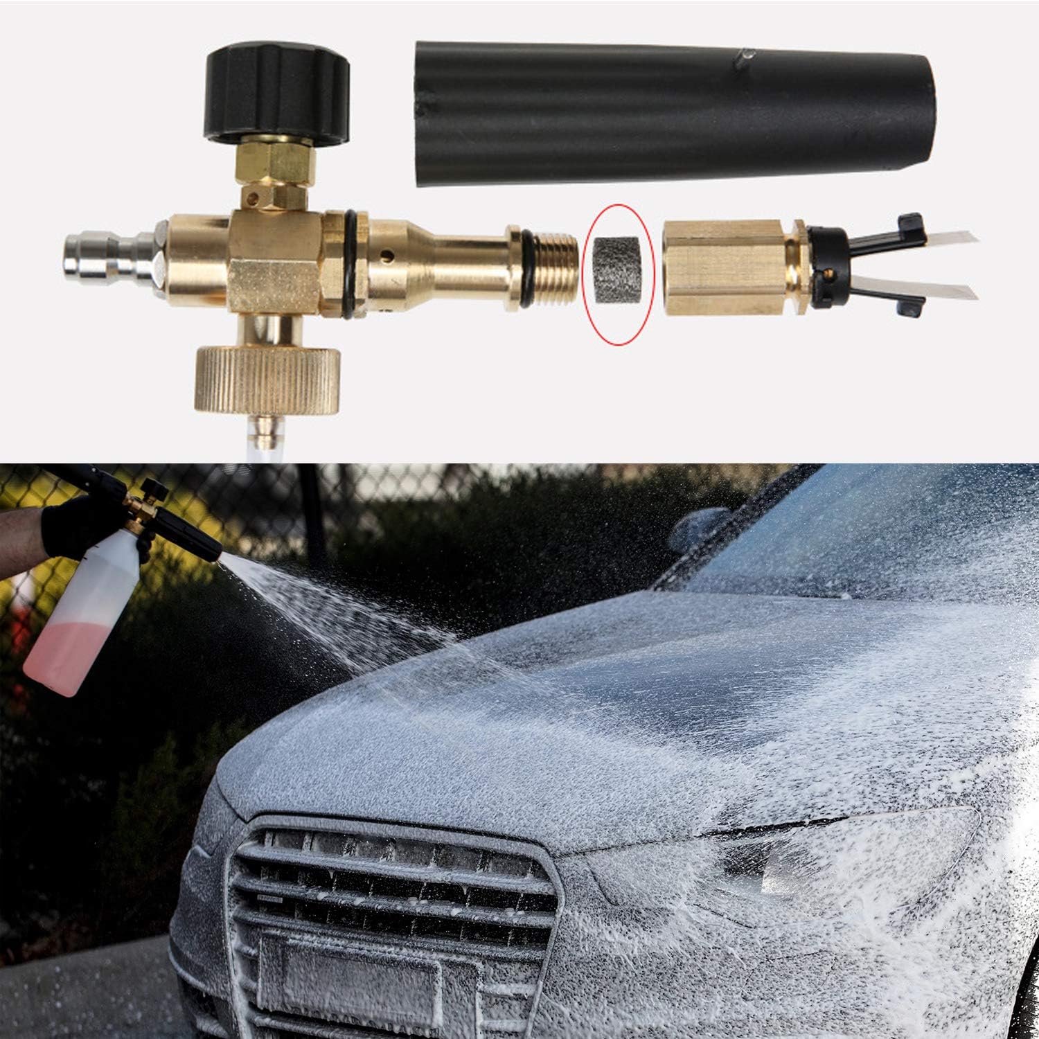 4Pcs High Density Foam Lance C - огляд і ціна Foam Cannon Car Wash